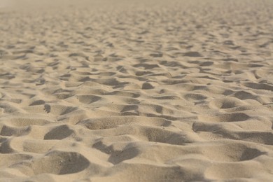 Beautiful view of sand surface as background