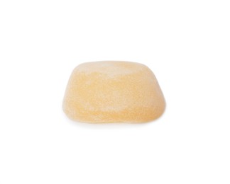 Delicious mochi on white background. Traditional Japanese dessert