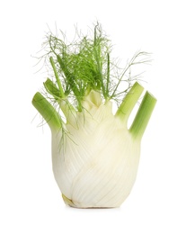 Photo of Fresh ripe celery root isolated on white