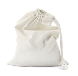 Full cotton eco bag isolated on white