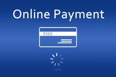 Illustration of Interface of application for online payment, illustration