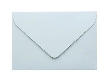 Paper envelope isolated on white. Mail service