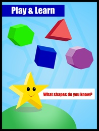 Play and learn, educational game for kids. Different figures