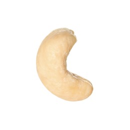 Tasty organic cashew nut isolated on white