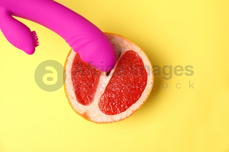 Grapefruit Dildo