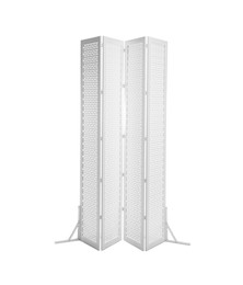 Folding screen isolated on white. Interior element