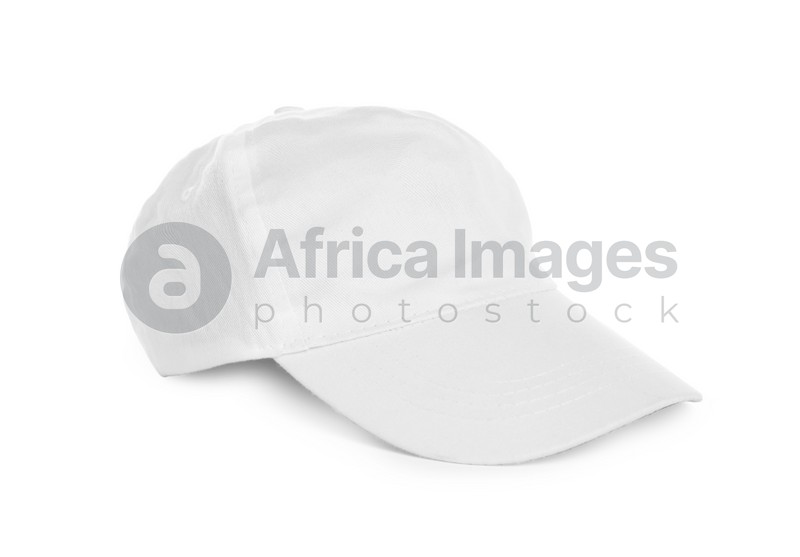 Baseball cap isolated on white. Mock up for design
