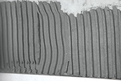 Plaster cement texture surface, Building and construction process