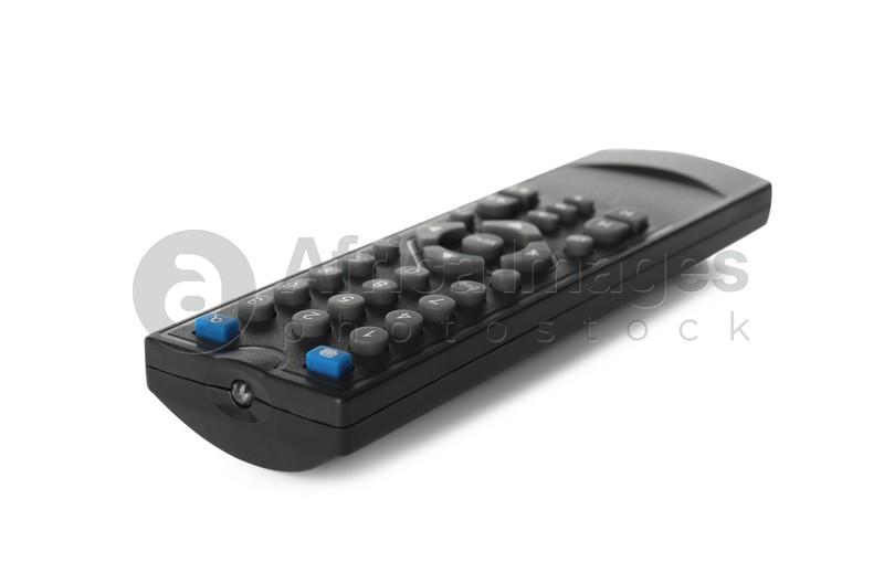 Photo of Modern tv remote control isolated on white