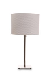 Stylish new night lamp isolated on white