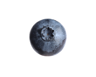 Whole fresh tasty blueberry isolated on white