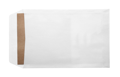 Paper envelope isolated on white. Mail service