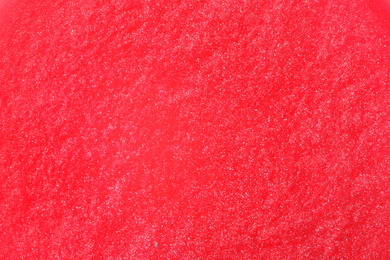 Closeup view of pink slime as background. Antistress toy