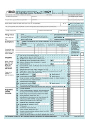 Illustration of tax form. Business and finance concept 