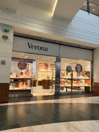 Photo of Poland, Warsaw - July 12, 2022: Official Verona store in shopping mall