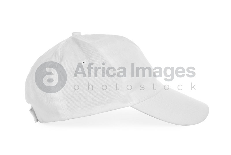 Baseball cap isolated on white. Mock up for design